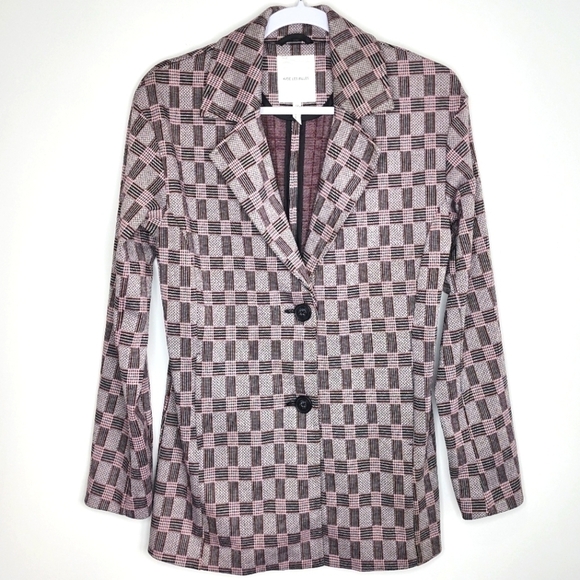 Avec Les Filles Soft Knit Blazer Jacket XS - Picture 1 of 9